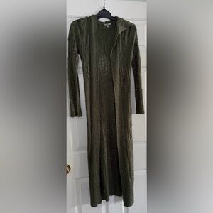 Extra Long Sweater w/hood S